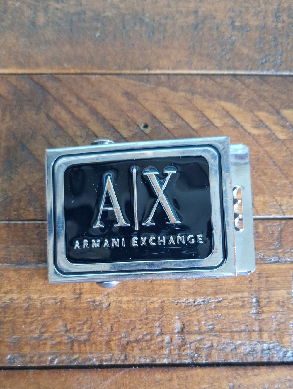 Vintage Armani Exchangs Belt Buckle